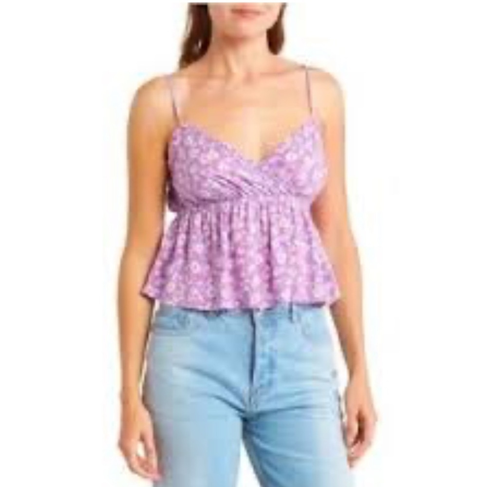 ABOUND Spaghetti Strap V Neck Cami Top Medium - Picture 2 of 7